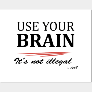 Use your brain! Posters and Art